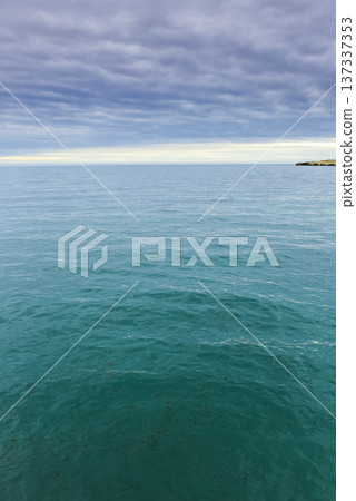 Coastal landscape with cliffs in Peninsula Valdes, World Heritage Site, Patagonia Argentina Coastal landscape with cliffs in Peninsula Valdes, World Heritage Site, Patagonia Argentina 137337353