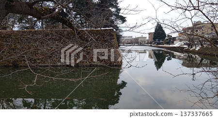 Tsuruga Castle and its outer moat (Aizuwakamatsu, Fukushima) Tsuruga Castle and its outer moat (Aizuwakamatsu, Fukushima) 137337665