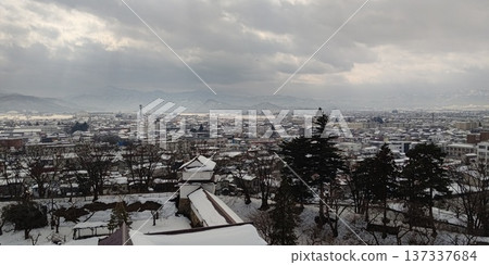 View from Tsuruga Castle [Aizuwakamatsu, Fukushima] 137337684