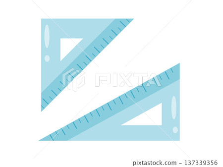 Triangle ruler set illustration stationery arithmetic mathematics drafting tools Triangle ruler set illustration stationery arithmetic mathematics drafting tools 137339356