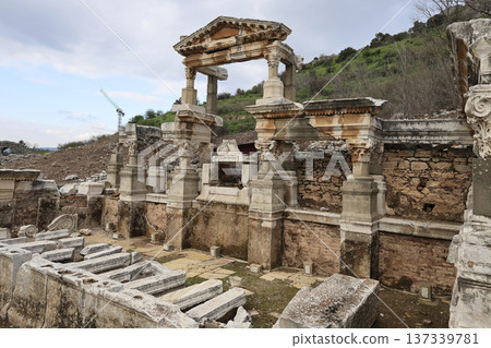Ruins of the city of Ephesus Ruins of the city of Ephesus 137339781