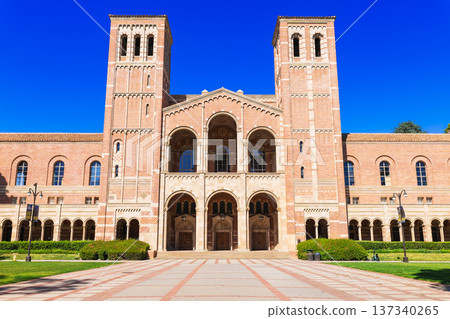 Royce Hall, the main hall of UCLA, USA 137340265