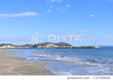 Miyagi Prefecture, Shichigahama Town, Shobudahama Beach 137340656