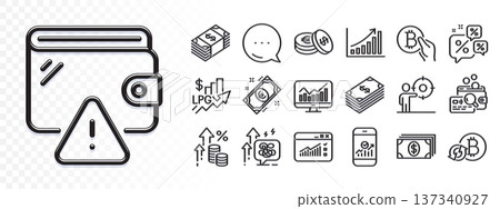 Statistics, Smartphone statistics and Usd currency line icons for web app. Glare of light effect. Message icon. Pack of Inspect, Discounts chat, Refresh bitcoin pictogram icons. Vector Statistics, Smartphone statistics and Usd currency line icons for web app. Glare of light effect. Message icon. Pack of Inspect, Discounts chat, Refresh bitcoin pictogram icons. Vector 137340927