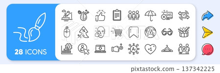 Drag drop, User and Lock line icons. Interest rate, AI generate, Inflation icons. Pack of Internet downloading, Drums, Dirty water icon. Group, Timer, Healthy face pictogram. Vector Drag drop, User and Lock line icons. Interest rate, AI generate, Inflation icons. Pack of Internet downloading, Drums, Dirty water icon. Group, Timer, Healthy face pictogram. Vector 137342225