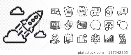 Microscope, Documents and Payment received line icons for web app. Glare of light effect. Message icon. Pack of Quick tips, Online video, Inspect pictogram icons. Vector Microscope, Documents and Payment received line icons for web app. Glare of light effect. Message icon. Pack of Quick tips, Online video, Inspect pictogram icons. Vector 137342805
