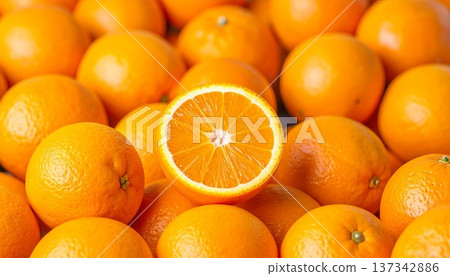 Image of lots of mandarins and oranges 137342886
