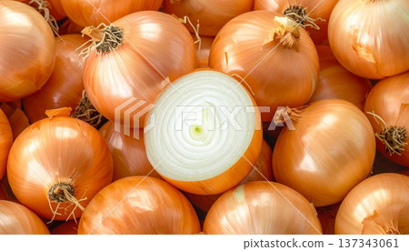 Image of lots of onions 137343061