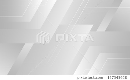 Abstract Gray Geometric Technology Background with Diagonal Layers Abstract Gray Geometric Technology Background with Diagonal Layers 137345628