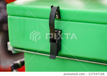 Lock in green industrial big box 137347186