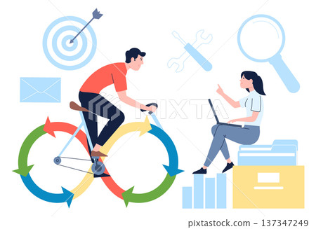 Software lifecycle support. Business framework for development sprint Software lifecycle support. Business framework for development sprint 137347249