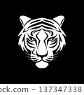 Tiger Mascot Logo 137347338