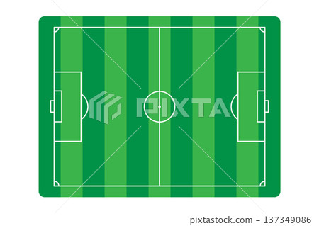 Soccer field layout diagram top view football pitch tactical scheme template Soccer field layout diagram top view football pitch tactical scheme template 137349086
