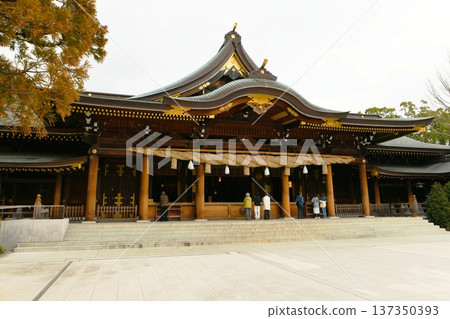 [相模國寒川町一宮寒川神社，風殿，創建於約1,600年前] 137350393