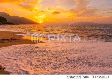 永田田中濱海龜產卵場 屋久島夜景(秋季) 永田田中濱海龜產卵場 屋久島夜景(秋季) 137350621