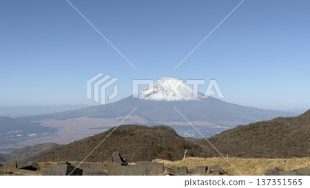 從箱根看富士山 從箱根看富士山 137351565