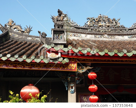 Scenery of the Fujian Assembly Hall, Hoi An, Vietnam Scenery of the Fujian Assembly Hall, Hoi An, Vietnam 137353648