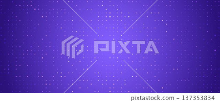 Purple glowing square pixel pattern. Dark navy mosaic texture backdrop. Abstract neon technology grid wallpaper. Vector modern business, science, healthcare, medicine, presentation background Purple glowing square pixel pattern. Dark navy mosaic texture backdrop. Abstract neon technology grid wallpaper. Vector modern business, science, healthcare, medicine, presentation background 137353834