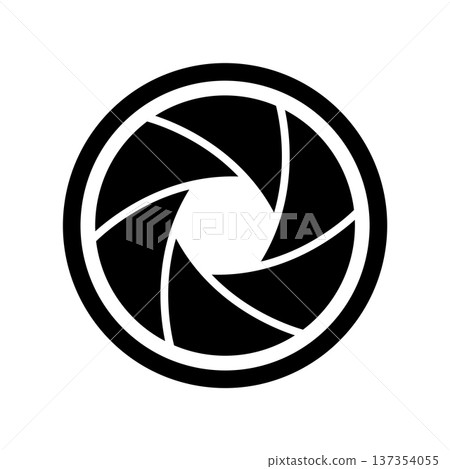 Aperture icon vector design templates simple and modern concept Aperture icon vector design templates simple and modern concept 137354055
