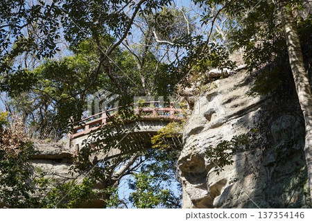 The Omachi Shakadoguchi ruins in Kamakura city are provisionally open to the public 137354146