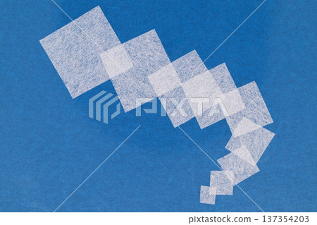 Washi art [background material] 137354203