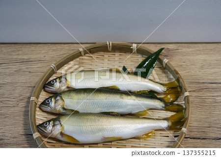 Fresh, fatty sweetfish Fresh, fatty sweetfish 137355215