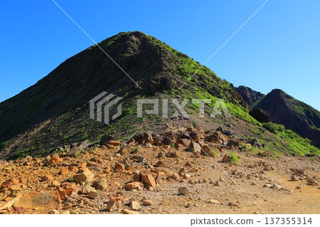 Climbing scenery of Mount Nasu 137355314