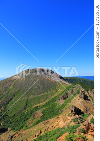 Climbing scenery of Mount Nasu Climbing scenery of Mount Nasu 137355336