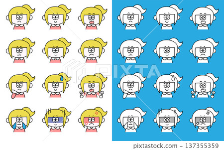 表情各異的女孩們 第三部分 137355359