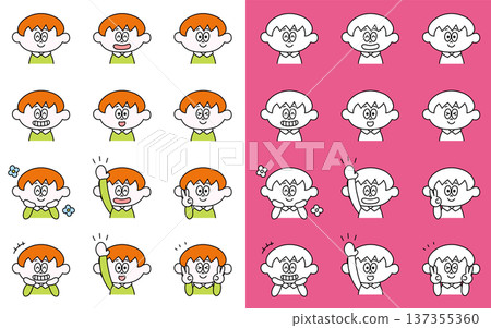 Boys with various expressions Part 1 137355360