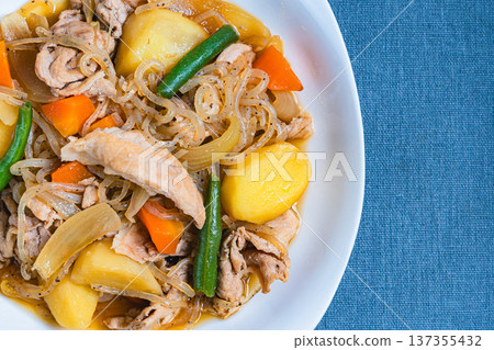 Nikujaga, a classic home-cooked dish Nikujaga, a classic home-cooked dish 137355432
