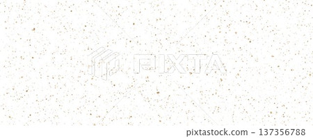 Brown seamless sand noise texture. Repeated subtle distress grit pattern wallpaper. Beige grain background with speckles, flecks, particles. Scatter small dot surface. Vector speck overlay patern 137356788