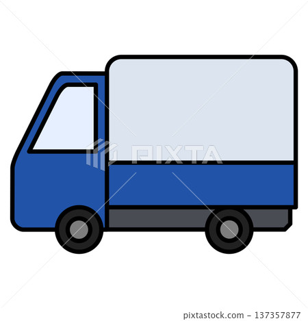 Logistics and transportation trucks Logistics and transportation trucks 137357877