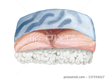 Nigiri Sushi - Mackerel 137358427