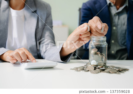 business team hand showing creative business strategy with light bulb business team hand showing creative business strategy with light bulb 137359028