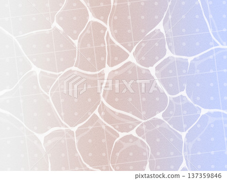 Gradient grid dot water surface Gradient grid dot water surface 137359846