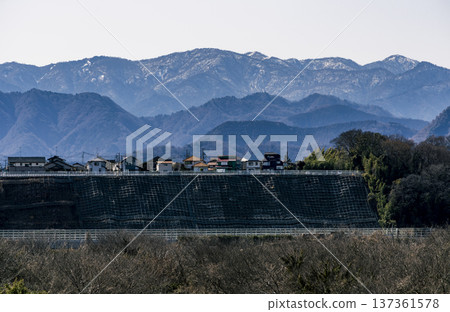 Tanzawa Mountains in early spring Tanzawa Mountains in early spring 137361578