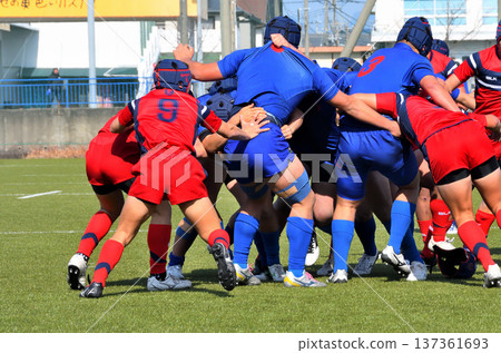 rugby, high school rugby 137361693