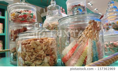 Stylish candy shop 137361969