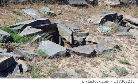 Old Grave, Burial Mound Of Ancient People Old Grave, Burial Mound Of Ancient People 137362235