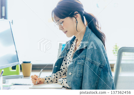 創意無限的商業女人 137362456