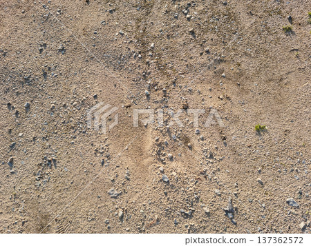 Soil texture background. Top view soil . Soil texture background. Top view soil . 137362572