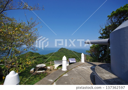 Tsuyazaki Omineyama Natural Park Gun Battery from the Battle of Tsushima 137362597