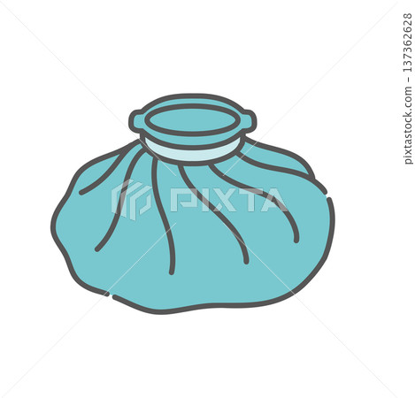 冰袋和冰包示意圖(中暑和冰敷用品) 冰袋和冰包示意圖(中暑和冰敷用品) 137362628