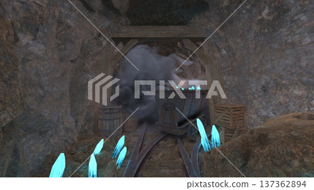 Mining mine Mining mine 137362894