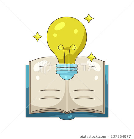 Illustration of Book idea Illustration of Book idea 137364977