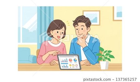 在客廳進行數據分析！為情侶規劃未來 137365257