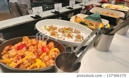 Hotel buffet food Hotel buffet food 137366370