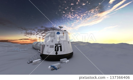 Planetary exploration base Planetary exploration base 137366406