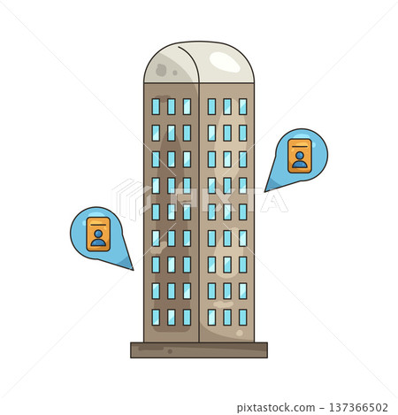 Illustration of apartment  137366502